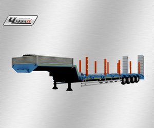 Полуприцеп-тяжеловоз чмзап 99903 по спецификации 041 ку
