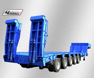 Низкорамный полуприцеп-тяжеловоз чмзап 99904 по спецификации 011 шу