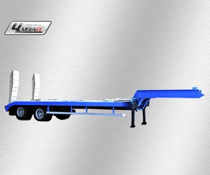 Низкорамный полуприцеп-тяжеловоз чмзап 938530 по спецификации 033