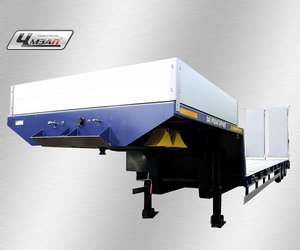 Низкорамный полуприцеп-тяжеловоз чмзап 99064 по спецификации 042 бк pw