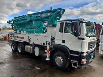 4.2.3.03автобетононасос sitrak c7h 6×4 zz5256v464me длина стрелы 38 м