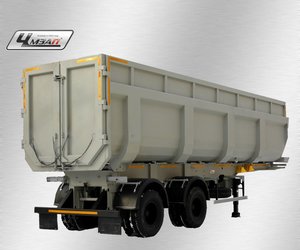 Полуприцеп-самосвал чмзап 95201 по спецификации 050 м