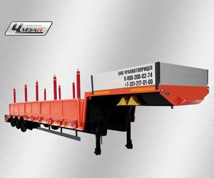 Низкорамный полуприцеп-тяжеловоз чмзап 99064 по спецификации 042-02 бут pw