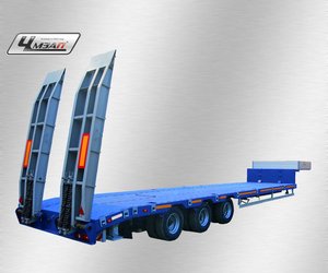 Низкорамный полуприцеп-тяжеловоз чмзап 99064 по спецификации 042-02 ву1