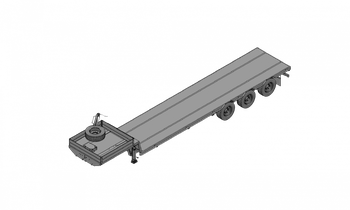 Полуприцеп-тяжеловоз автомобильный чмзап 99064 по спецификации 081 бт2