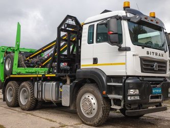 5.3.1.01хлыстовоз на шассиsitrak c7h 6×4 zz3256v384me