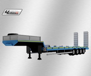 Полуприцеп-тяжеловоз чмзап 99903 по спецификации 070 т